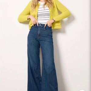 Good American Blue Flare Jeans